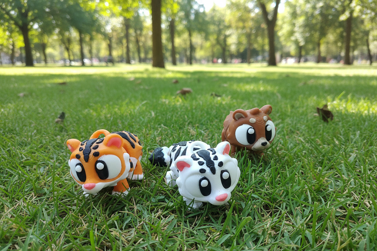 Figuras de Animales Kawaii - Colección Adorable