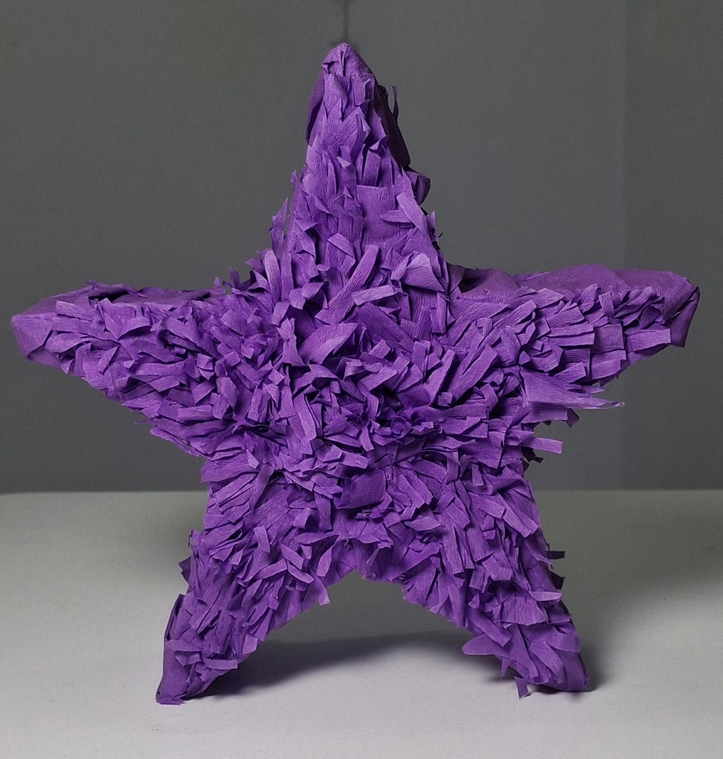 Piñata Estrella Morada con Flecos de 10cm