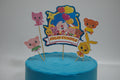 Set Decoración para Tarta plin plin Feliz Cumpleaños