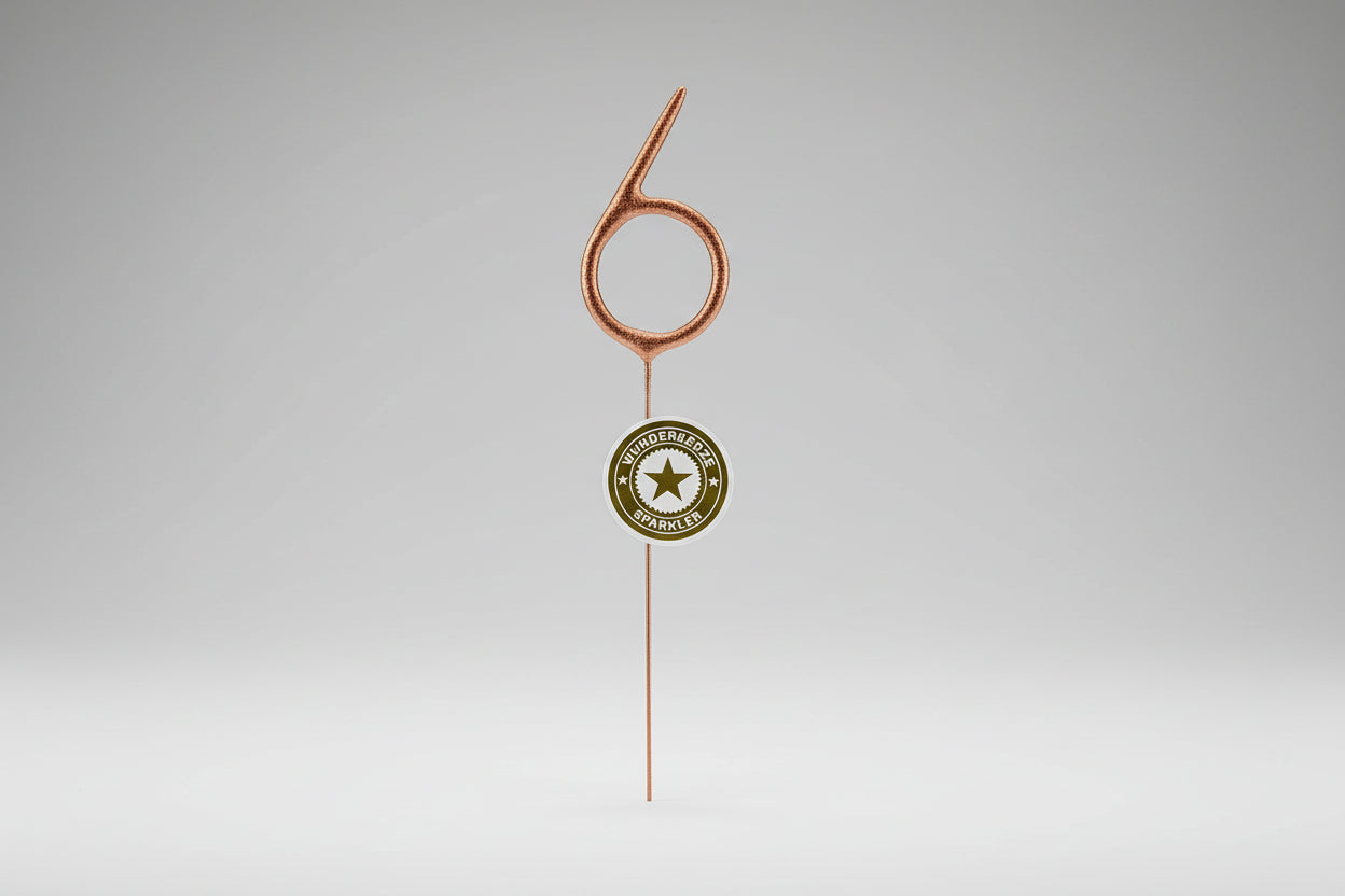 Bengala número 6 bronce