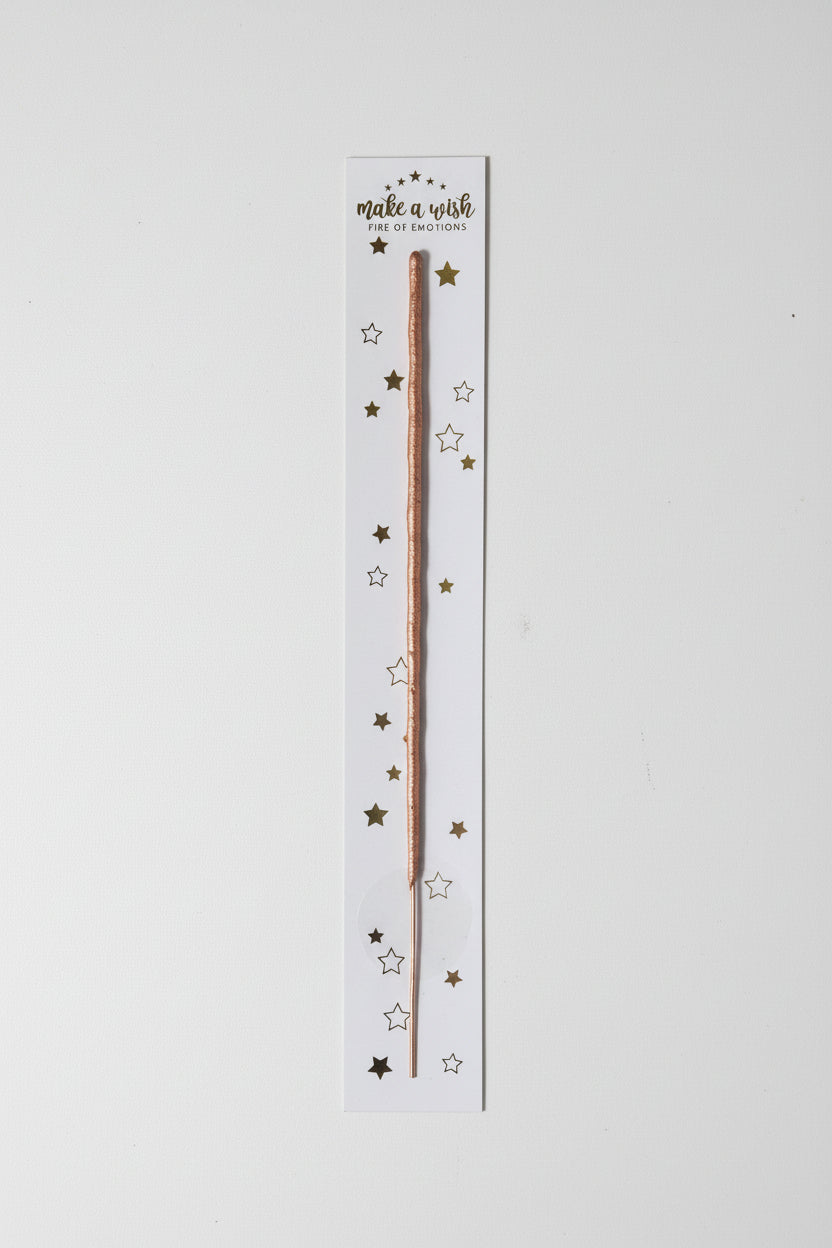 Bengala sparkle bronce larga