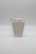Cajas para palomitas en tono pastel x 8 unidades