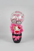 Arreglo globo amor de mi vida con hello kitty