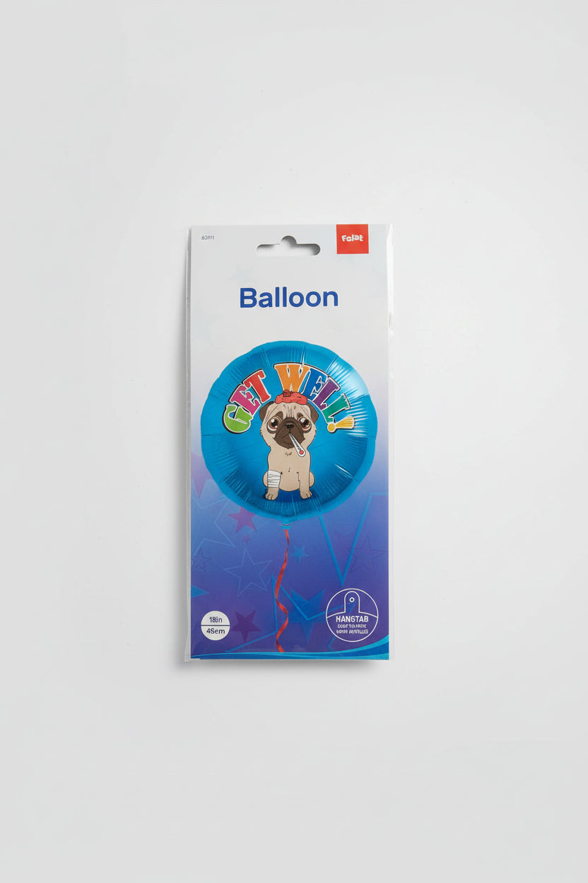 Globo redondo Get Well (recupérate)