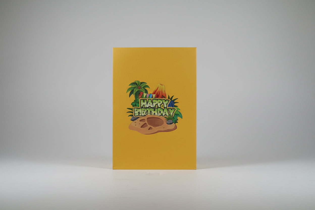 Tarjeta feliz cumpleaños pop-up