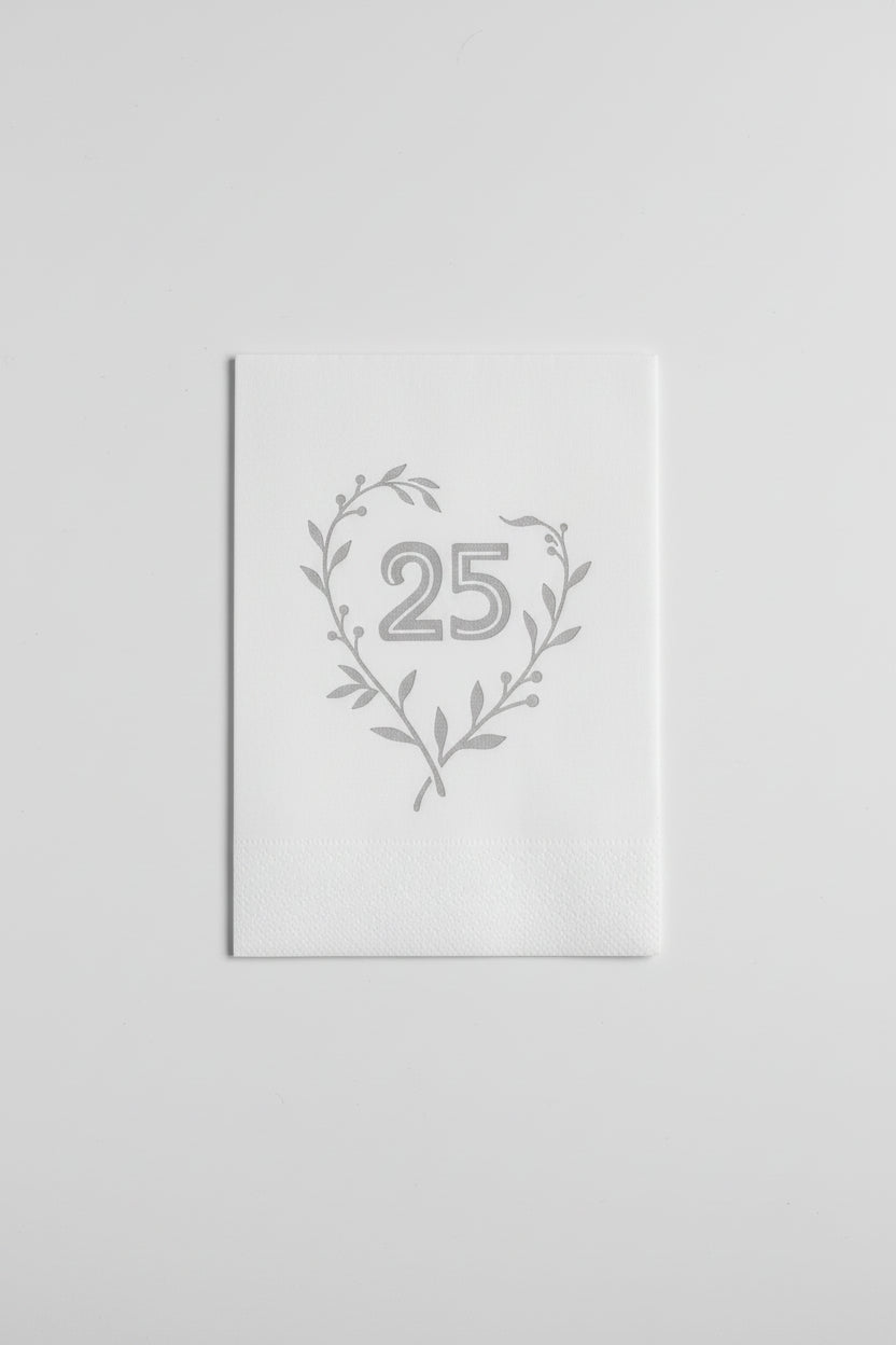 Tarjeta 3d pop up aniversario 25