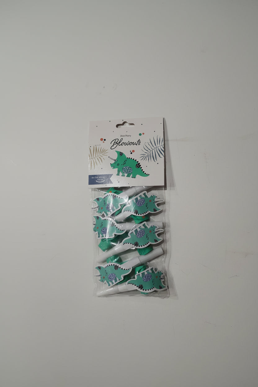Matasuegras dinosaurio x 6u