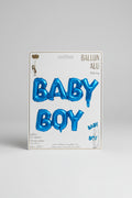 Globo de letras Baby Boy azul