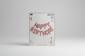 Globo de letras Happy Birthday oro rosa