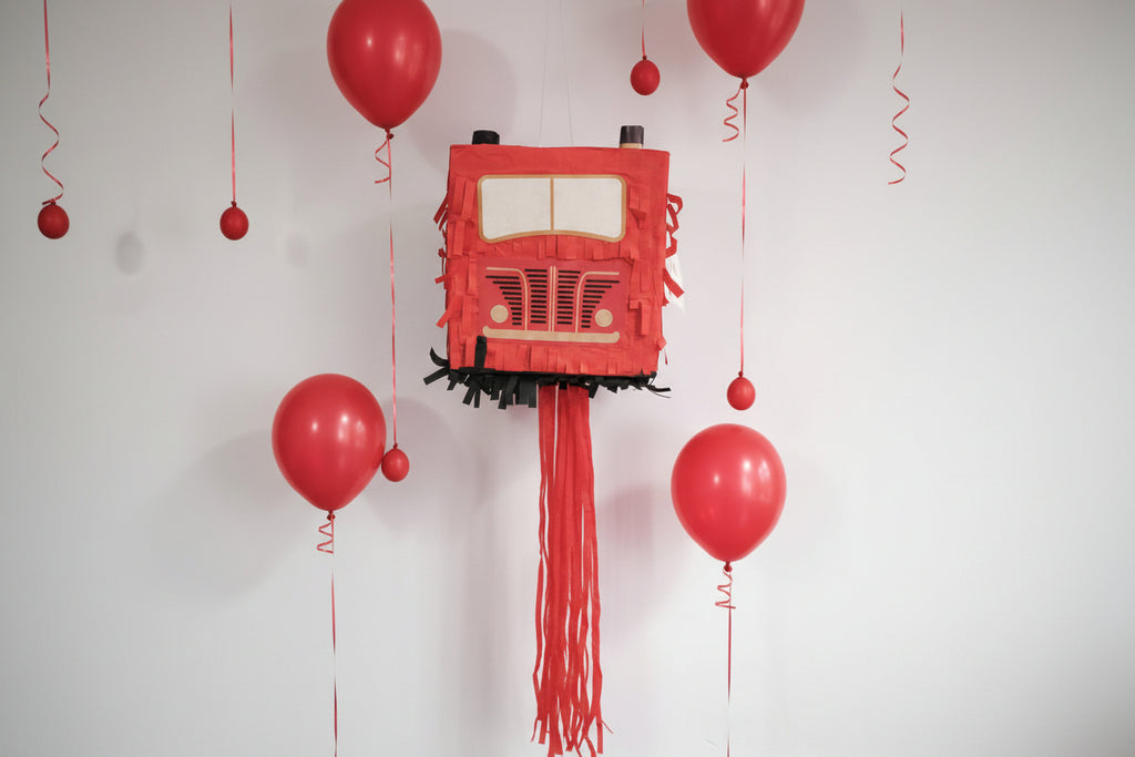 Piñata de Camión de bomberos