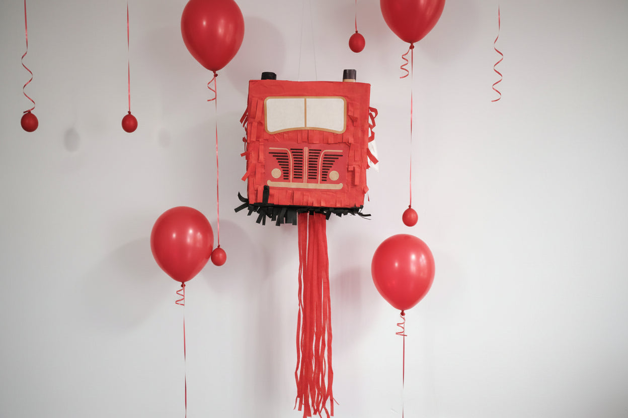 Piñata de Camión de bomberos
